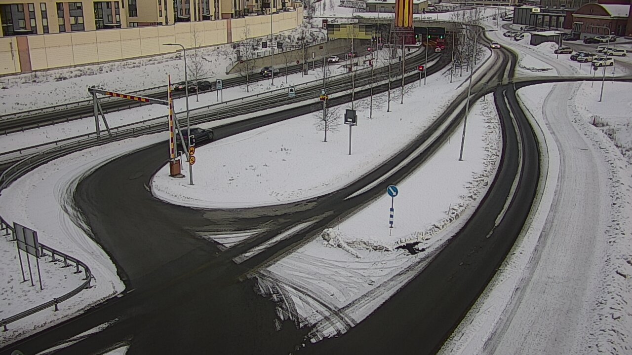 Kelikamerat Kuva Tie 12 Tampere, Rantatunnelin ramppi, länsi, Tampere, Pirkanmaa