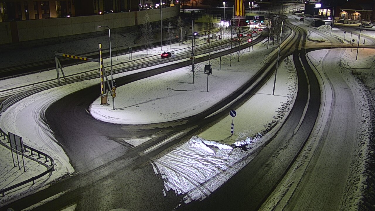 Kelikamerat Kuva Tie 12 Tampere, Rantatunnelin ramppi, länsi, Tampere, Pirkanmaa