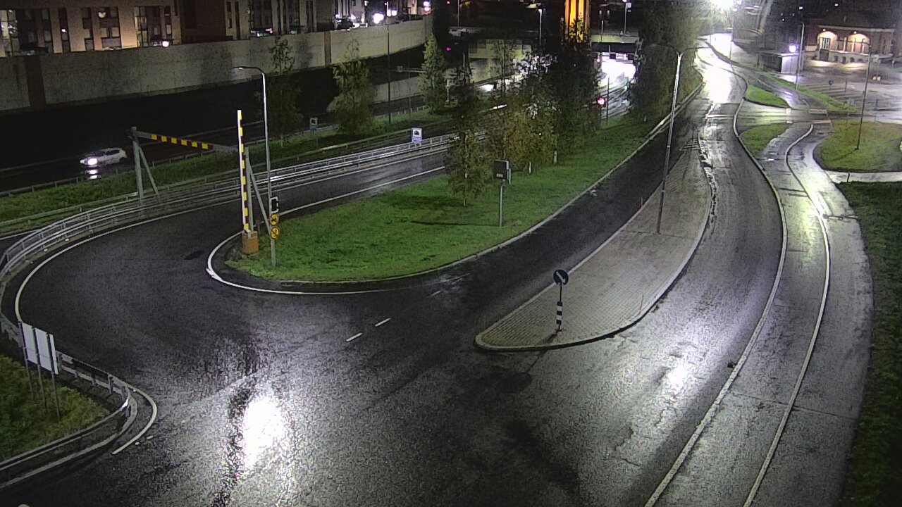 Weather Camera Image Väg 12 Tammerfors, Rantatunneli ramppi, väst, Tampere, Pirkanmaa