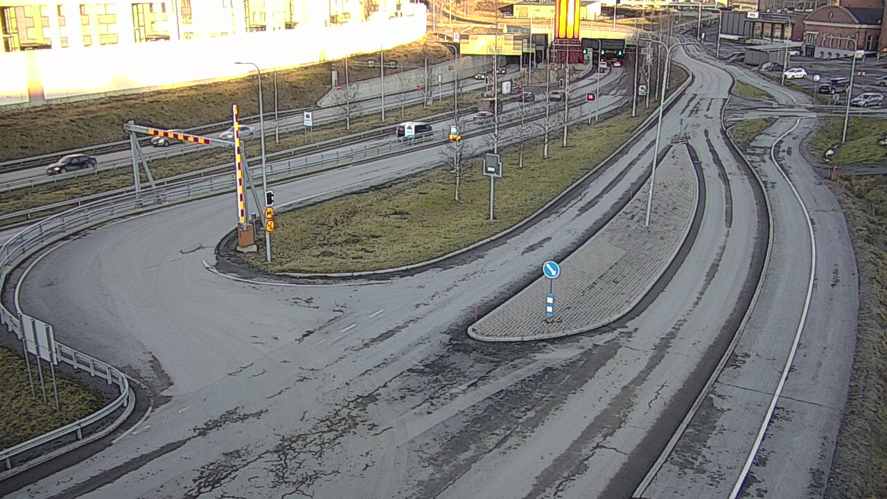 Kelikamerat Kuva Tie 12 Tampere, Rantatunnelin ramppi, länsi, Tampere, Pirkanmaa