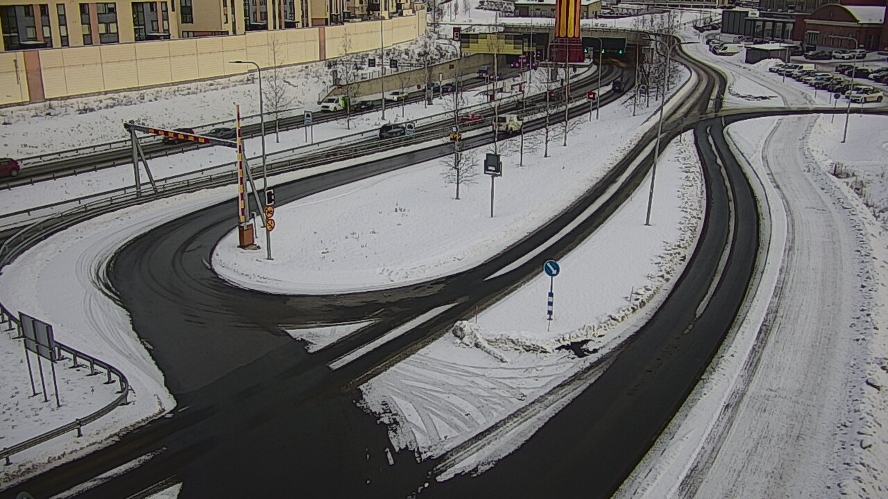 Kelikamerat Kuva Tie 12 Tampere, Rantatunnelin ramppi, länsi, Tampere, Pirkanmaa