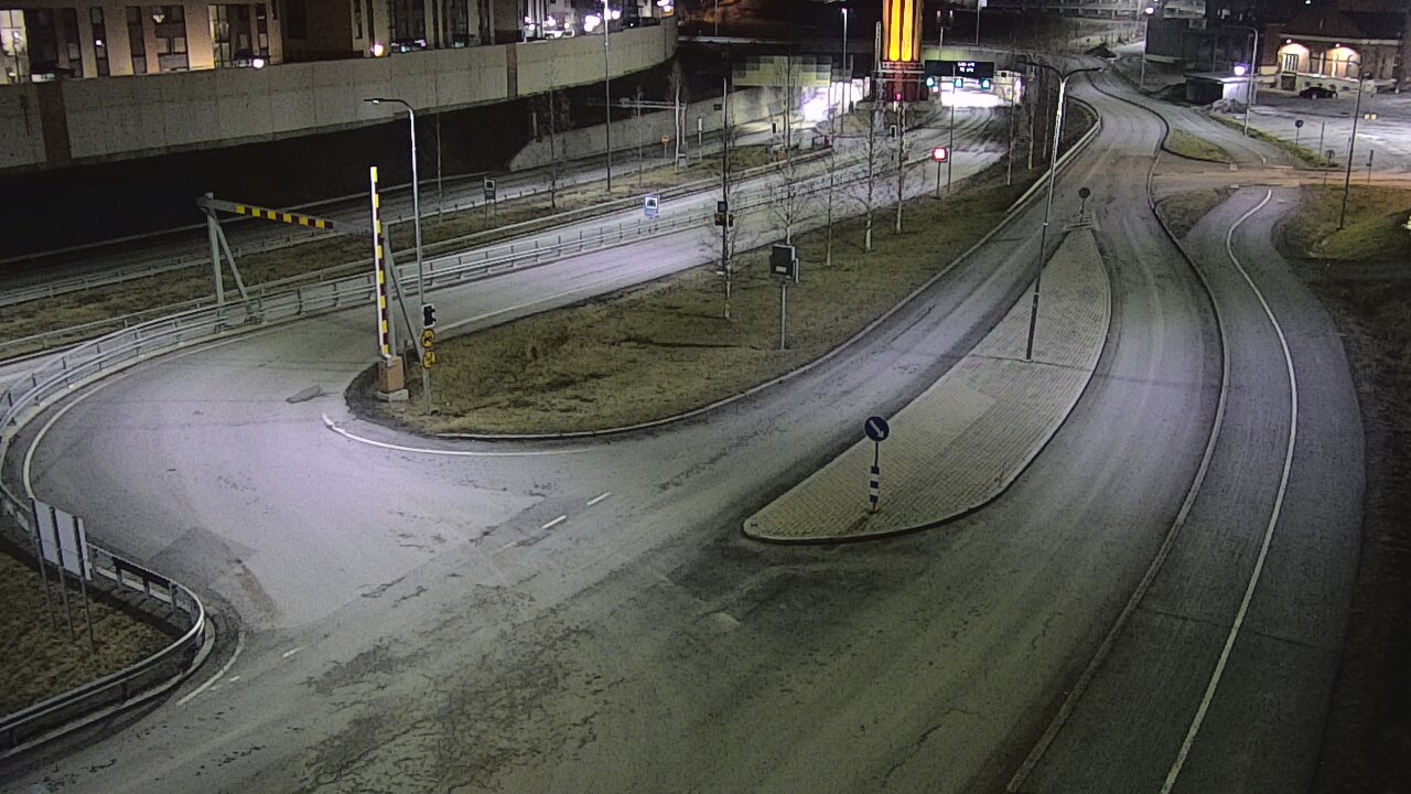 Kelikamerat Kuva Tie 12 Tampere, Rantatunnelin ramppi, länsi, Tampere, Pirkanmaa