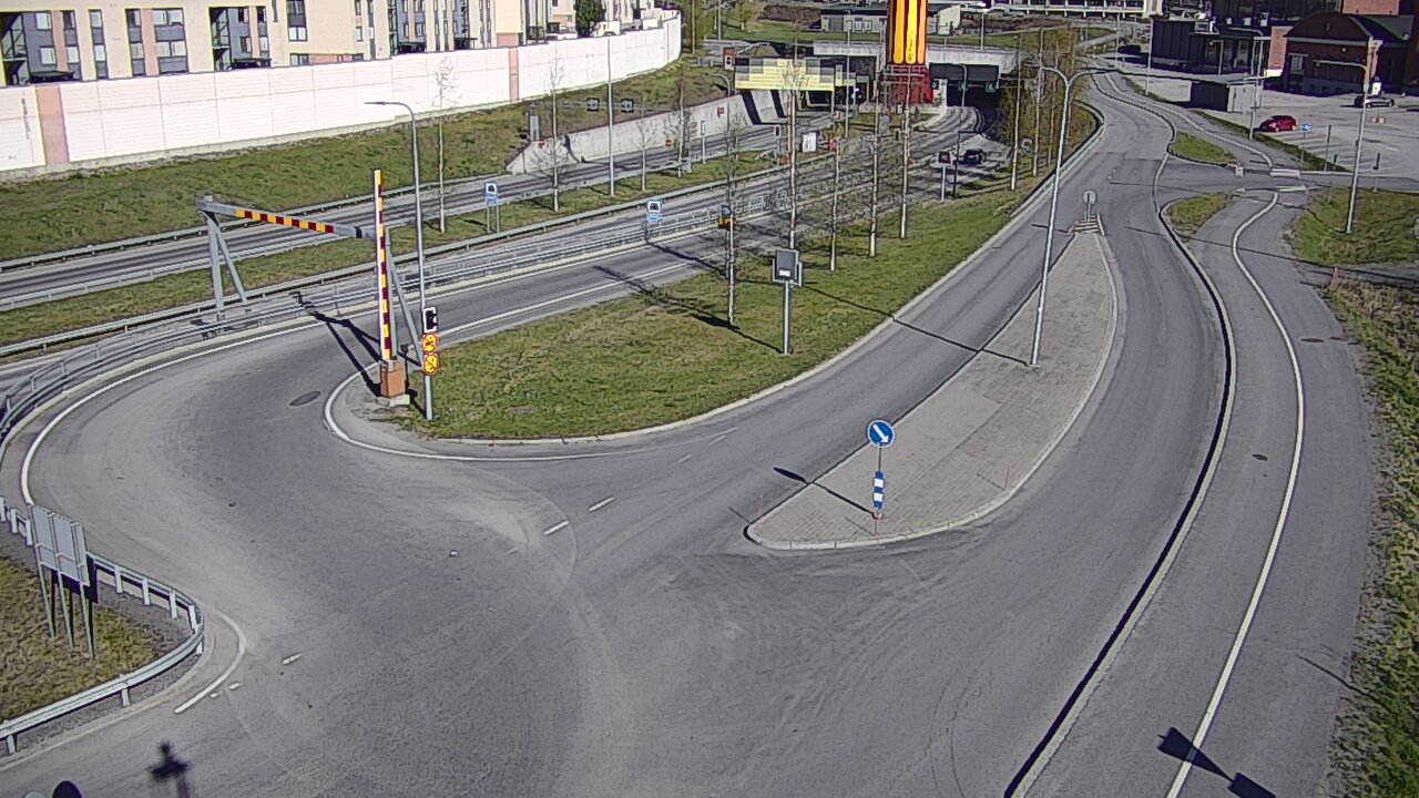 Weather Camera Image Road 12 Tampere, Rantatunnelin ramppi, west, Tampere, Pirkanmaa