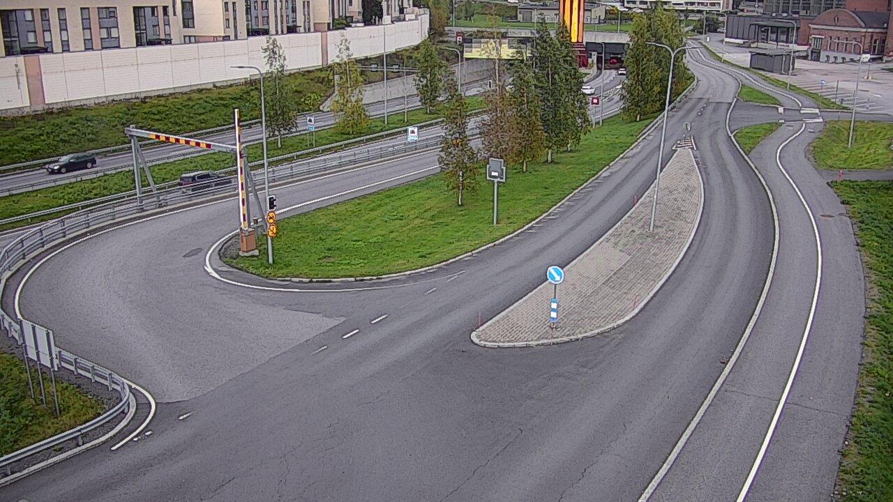 Weather Camera Image Väg 12 Tammerfors, Rantatunneli ramppi, väst, Tampere, Pirkanmaa
