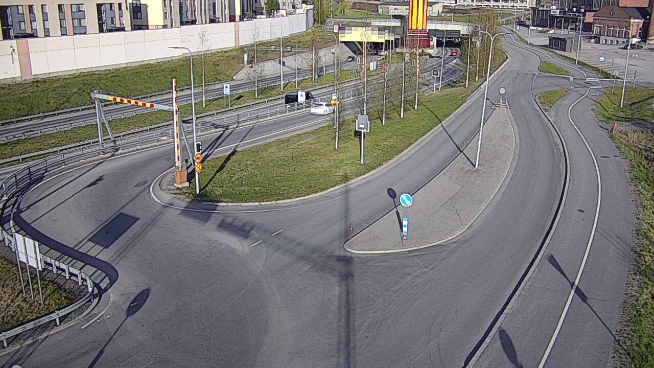 Weather Camera Image Road 12 Tampere, Rantatunnelin ramppi, west, Tampere, Pirkanmaa