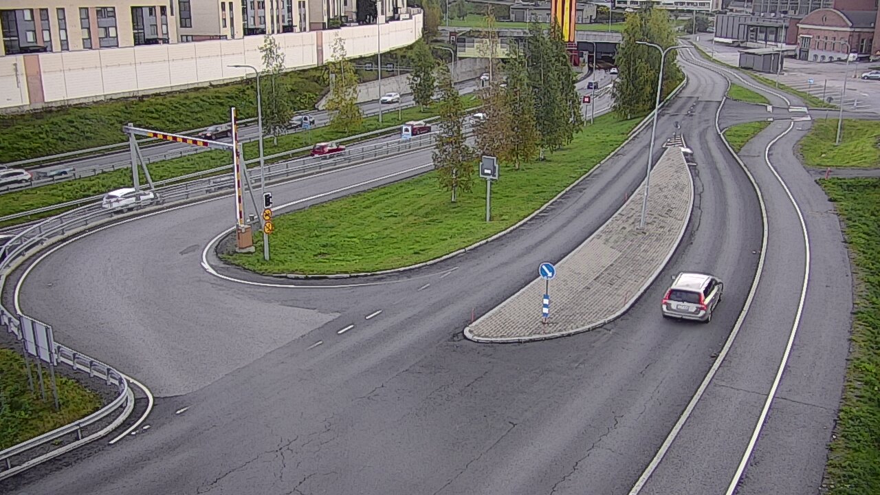 Weather Camera Image Väg 12 Tammerfors, Rantatunneli ramppi, väst, Tampere, Pirkanmaa