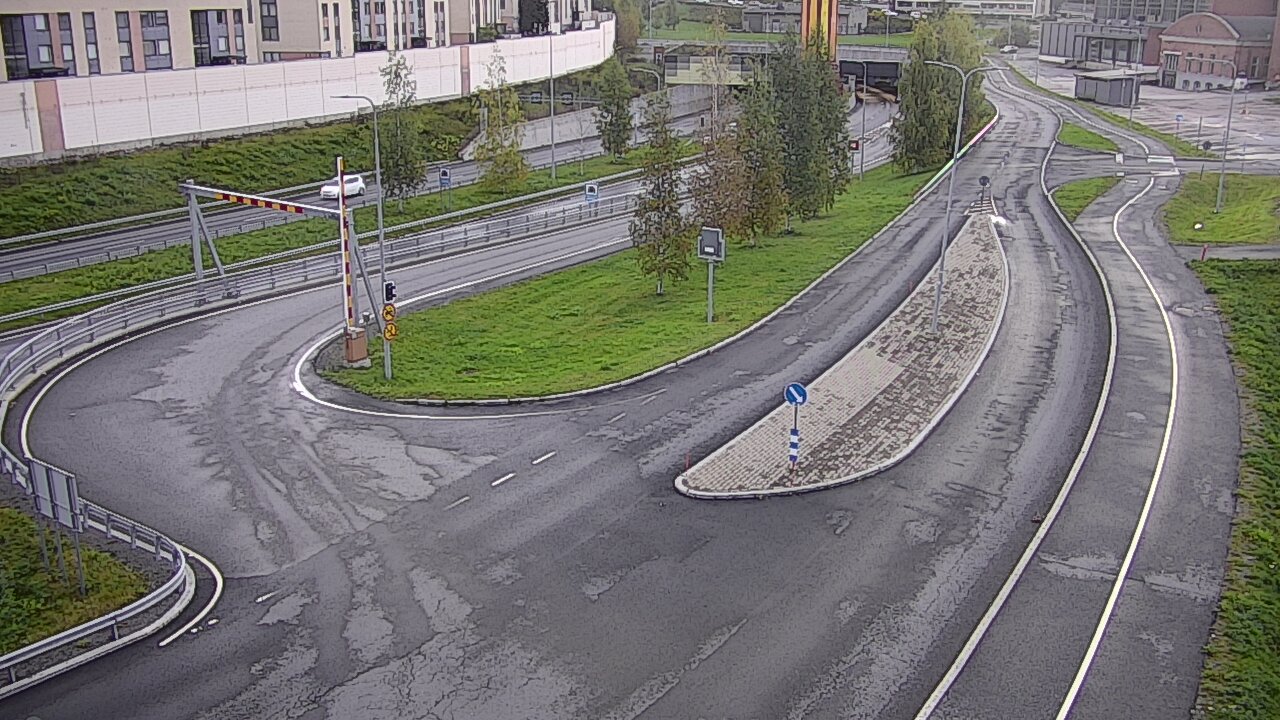 Weather Camera Image Väg 12 Tammerfors, Rantatunneli ramppi, väst, Tampere, Pirkanmaa