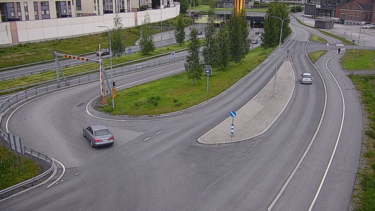 Kelikamerat Kuva Tie 12 Tampere, Rantatunnelin ramppi, länsi, Tampere, Pirkanmaa