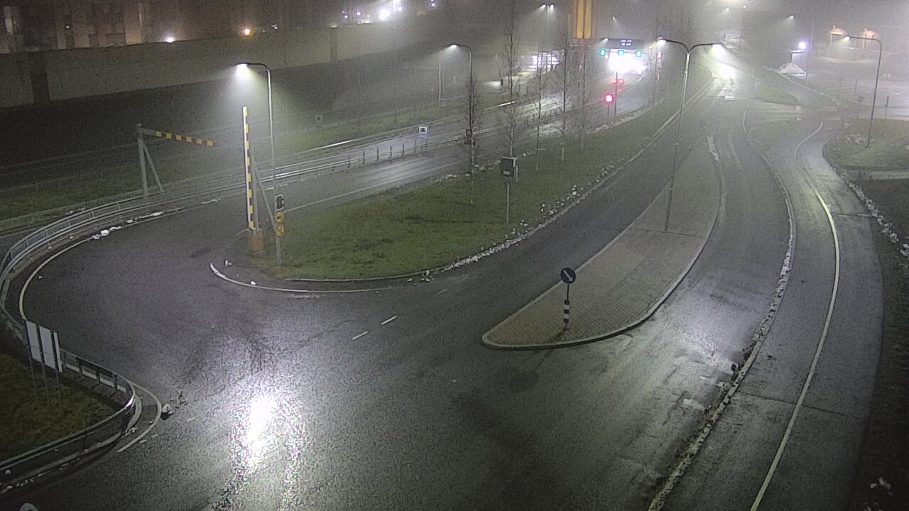 Weather Camera Image Väg 12 Tammerfors, Rantatunneli ramppi, väst, Tampere, Pirkanmaa