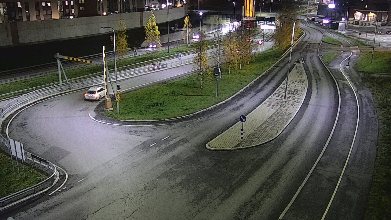 Kelikamerat Kuva Tie 12 Tampere, Rantatunnelin ramppi, länsi, Tampere, Pirkanmaa