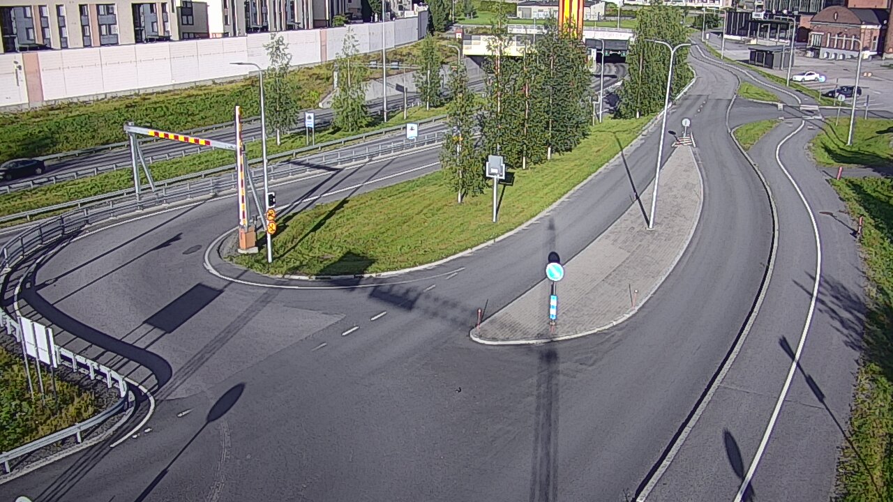 Kelikamerat Kuva Tie 12 Tampere, Rantatunnelin ramppi, länsi, Tampere, Pirkanmaa