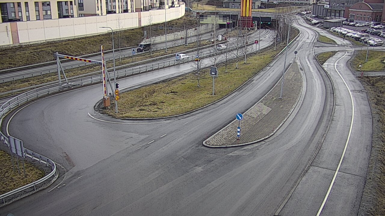 Kelikamerat Kuva Tie 12 Tampere, Rantatunnelin ramppi, länsi, Tampere, Pirkanmaa