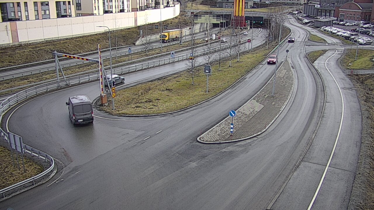 Kelikamerat Kuva Tie 12 Tampere, Rantatunnelin ramppi, länsi, Tampere, Pirkanmaa