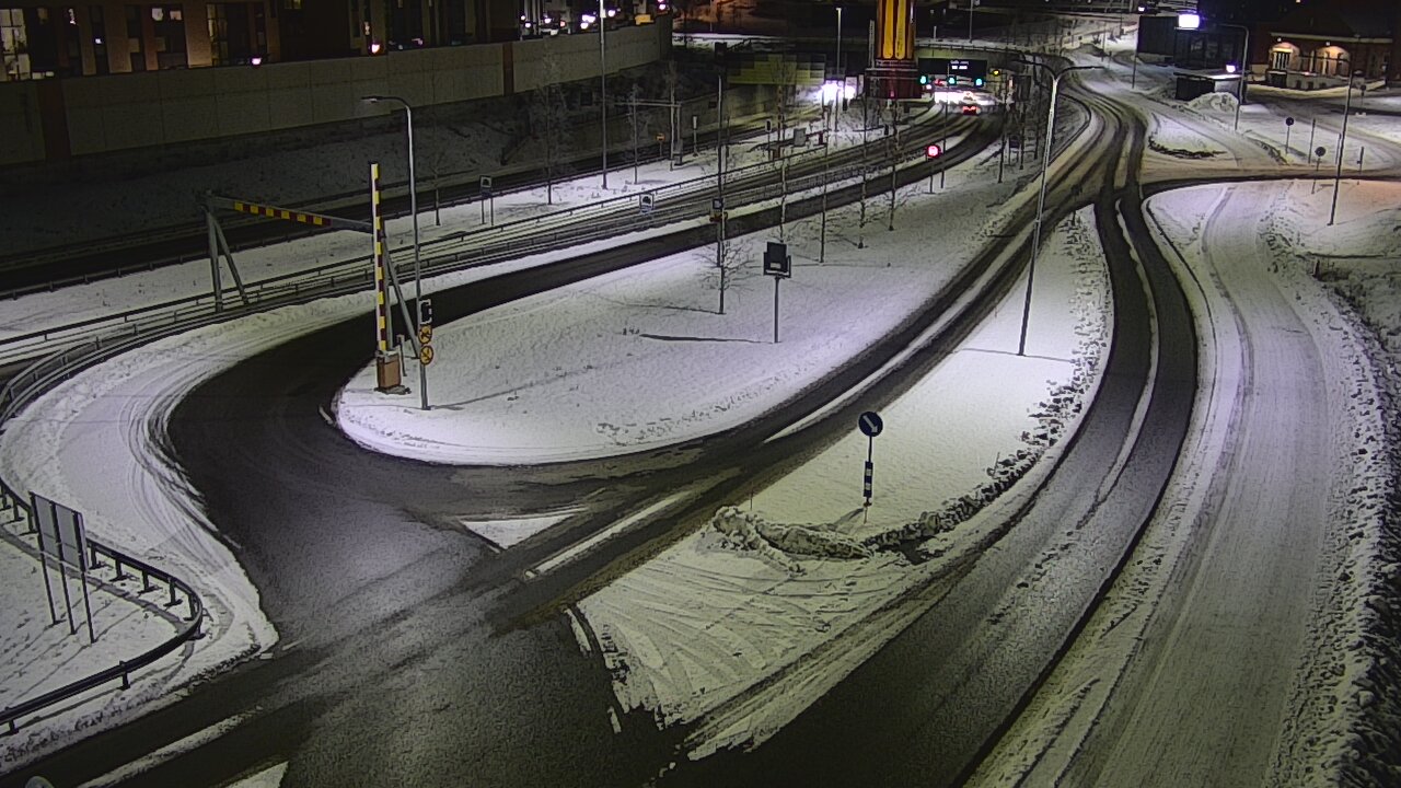 Kelikamerat Kuva Tie 12 Tampere, Rantatunnelin ramppi, länsi, Tampere, Pirkanmaa