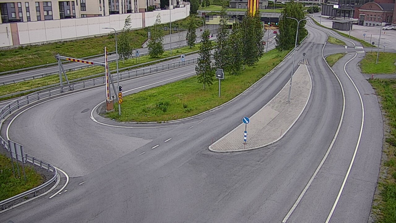 Kelikamerat Kuva Tie 12 Tampere, Rantatunnelin ramppi, länsi, Tampere, Pirkanmaa