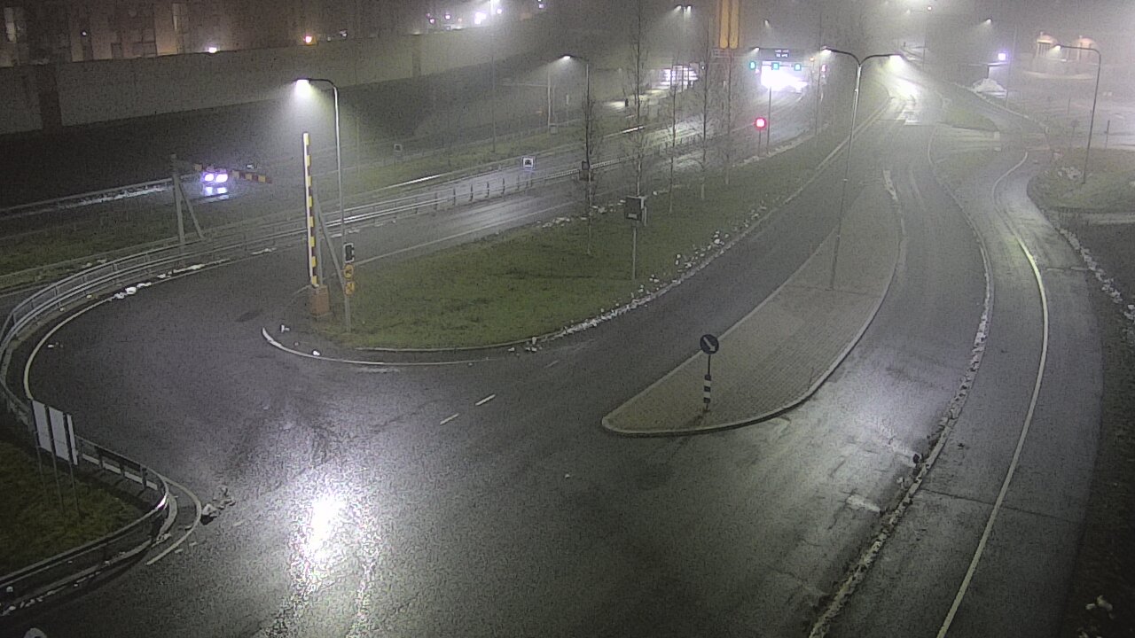 Weather Camera Image Väg 12 Tammerfors, Rantatunneli ramppi, väst, Tampere, Pirkanmaa