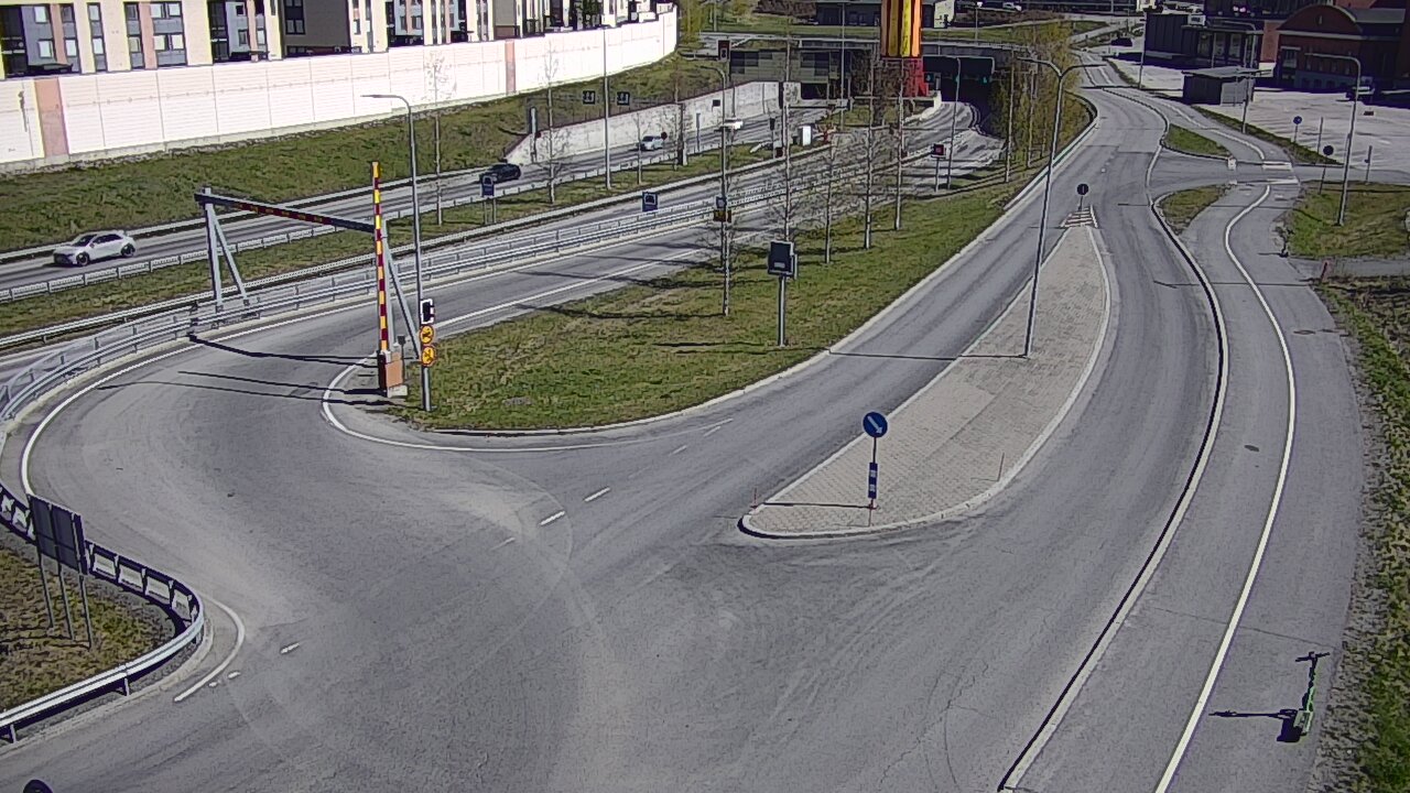 Weather Camera Image Road 12 Tampere, Rantatunnelin ramppi, west, Tampere, Pirkanmaa