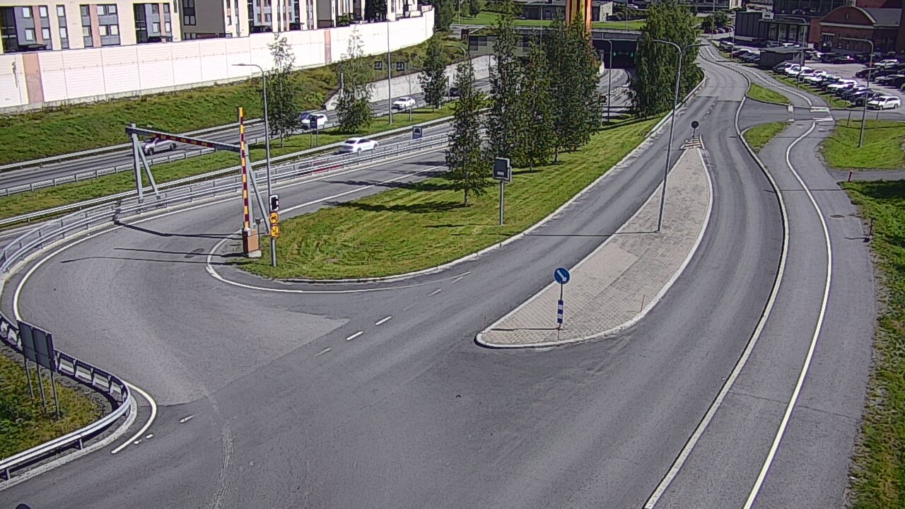 Kelikamerat Kuva Tie 12 Tampere, Rantatunnelin ramppi, länsi, Tampere, Pirkanmaa