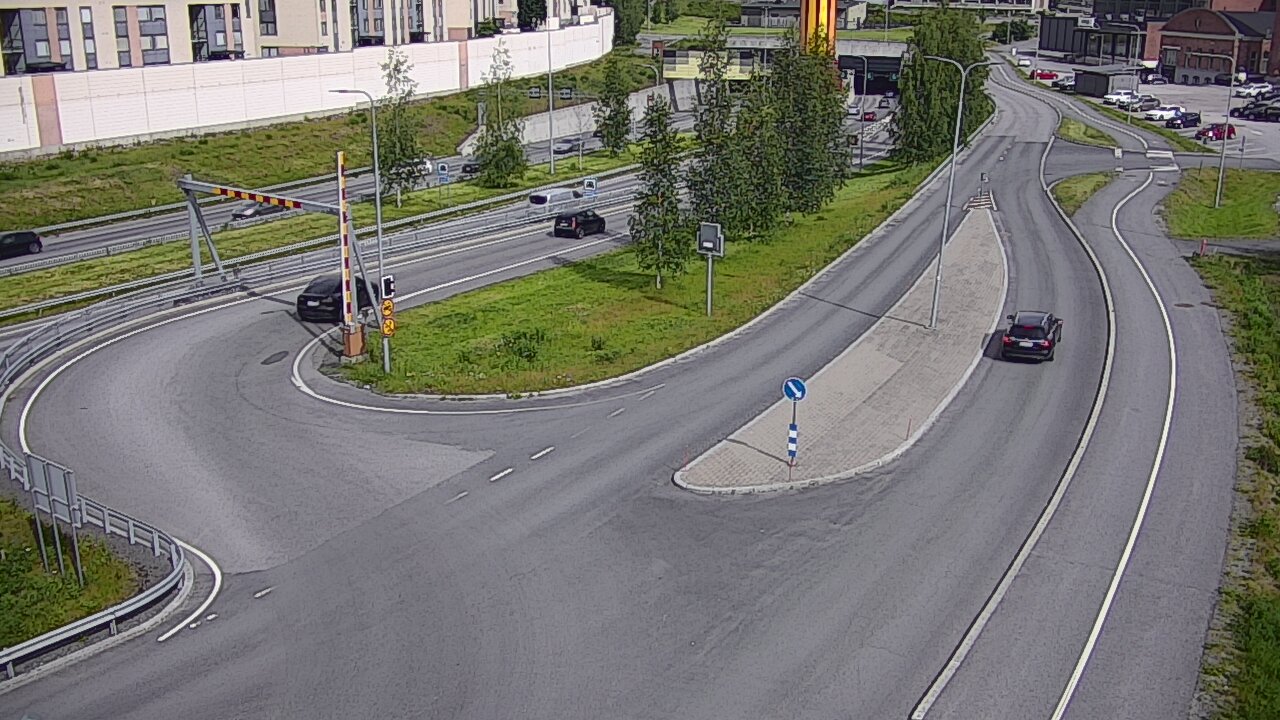 Kelikamerat Kuva Tie 12 Tampere, Rantatunnelin ramppi, länsi, Tampere, Pirkanmaa
