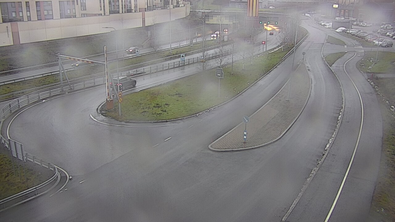 Weather Camera Image Väg 12 Tammerfors, Rantatunneli ramppi, väst, Tampere, Pirkanmaa