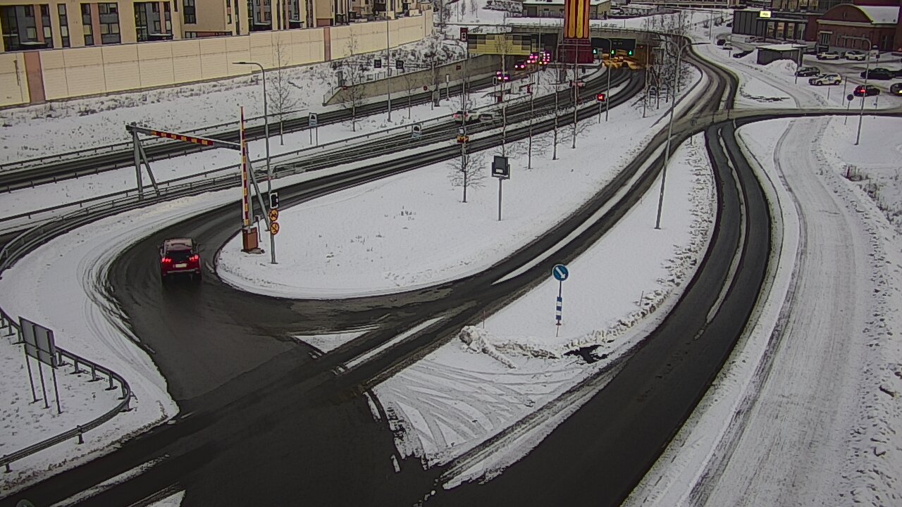 Kelikamerat Kuva Tie 12 Tampere, Rantatunnelin ramppi, länsi, Tampere, Pirkanmaa