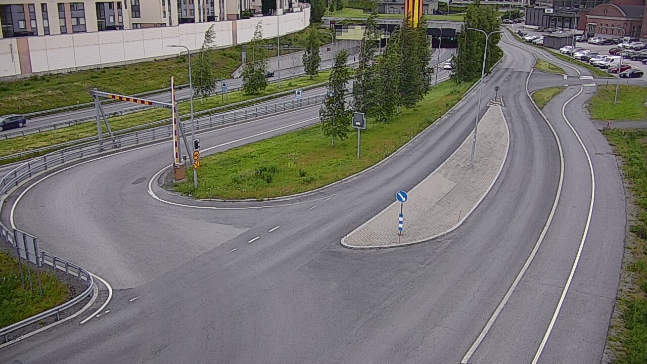 Kelikamerat Kuva Tie 12 Tampere, Rantatunnelin ramppi, länsi, Tampere, Pirkanmaa