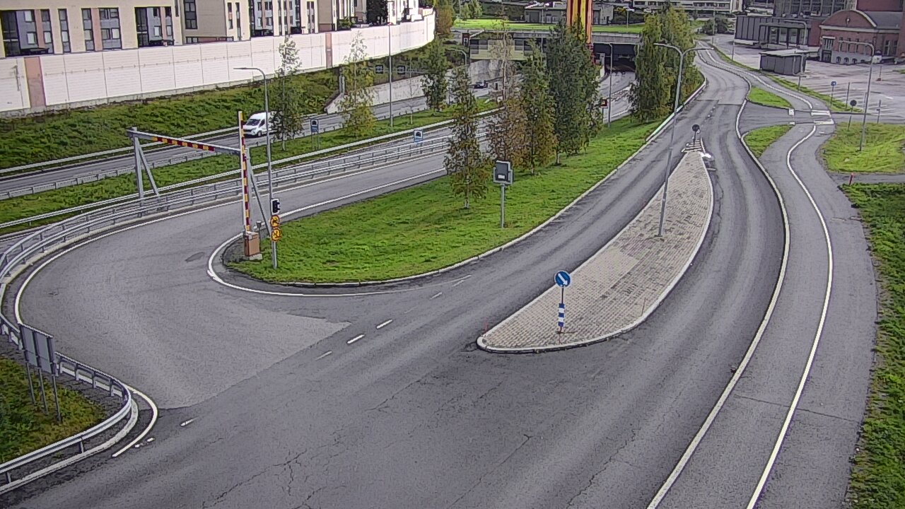 Kelikamerat Kuva Tie 12 Tampere, Rantatunnelin ramppi, länsi, Tampere, Pirkanmaa