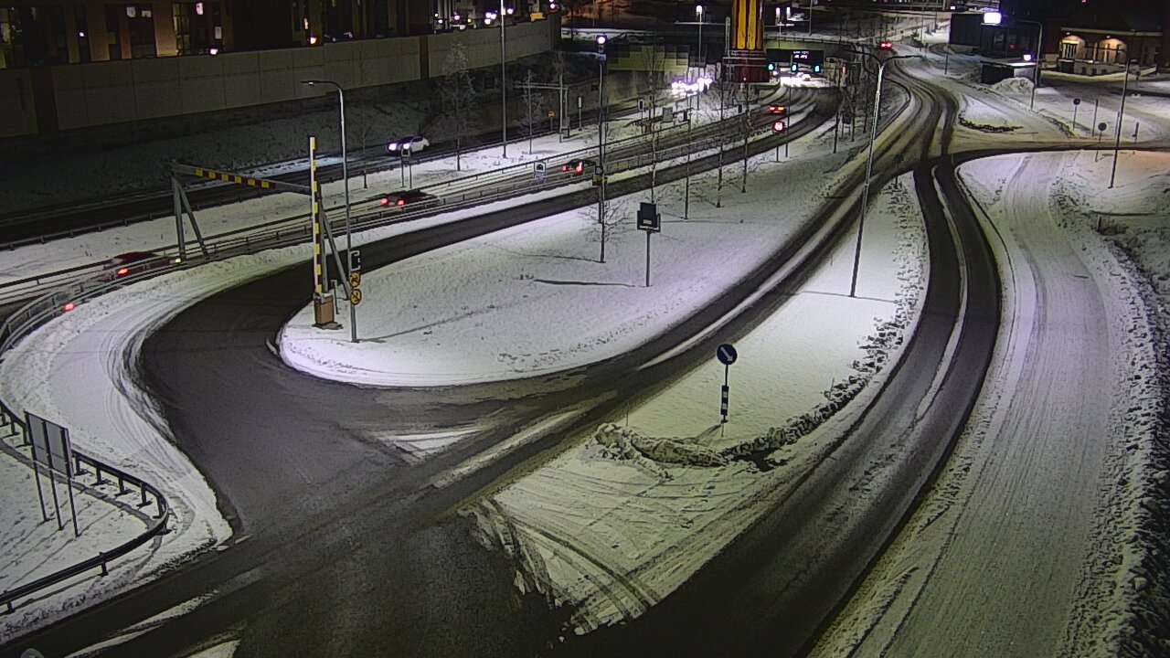 Weather Camera Image Väg 12 Tammerfors, Rantatunneli ramppi, väst, Tampere, Pirkanmaa