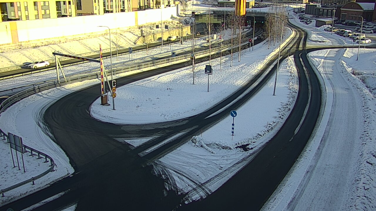 Kelikamerat Kuva Tie 12 Tampere, Rantatunnelin ramppi, länsi, Tampere, Pirkanmaa