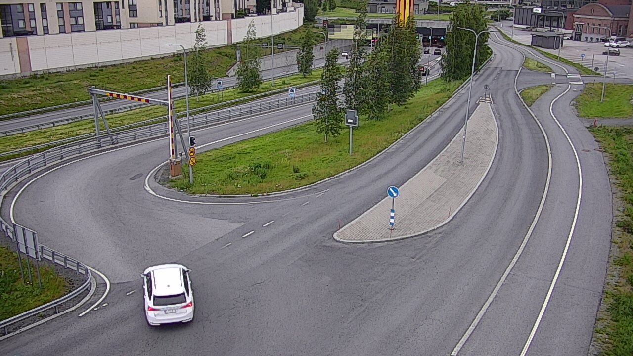 Kelikamerat Kuva Tie 12 Tampere, Rantatunnelin ramppi, länsi, Tampere, Pirkanmaa