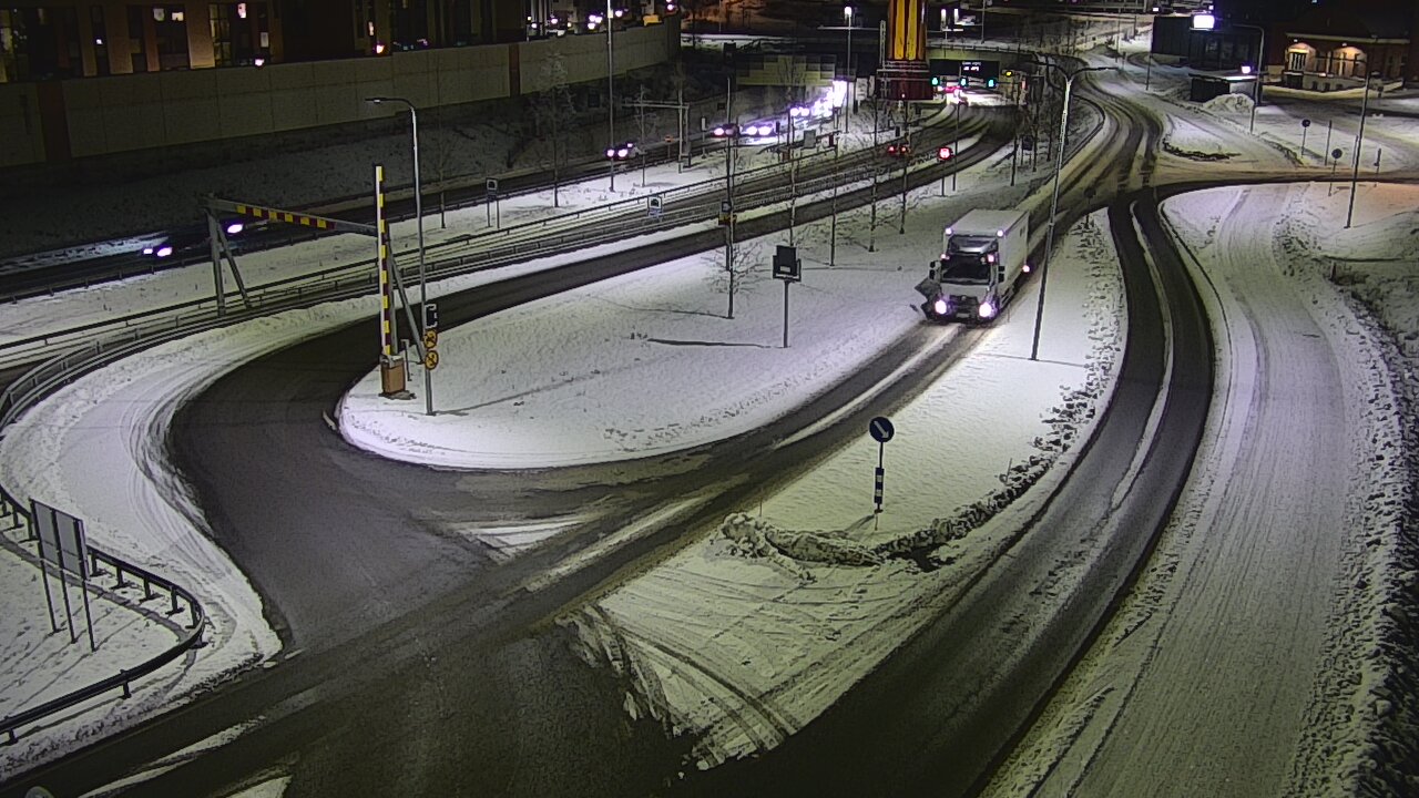 Kelikamerat Kuva Tie 12 Tampere, Rantatunnelin ramppi, länsi, Tampere, Pirkanmaa