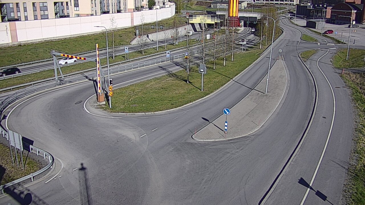 Weather Camera Image Road 12 Tampere, Rantatunnelin ramppi, west, Tampere, Pirkanmaa