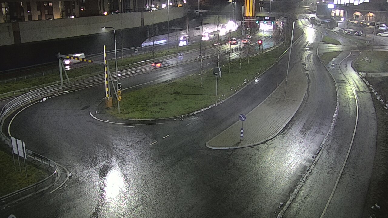 Weather Camera Image Väg 12 Tammerfors, Rantatunneli ramppi, väst, Tampere, Pirkanmaa