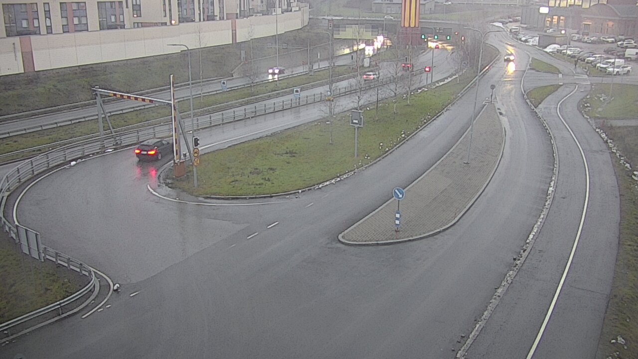 Weather Camera Image Väg 12 Tammerfors, Rantatunneli ramppi, väst, Tampere, Pirkanmaa