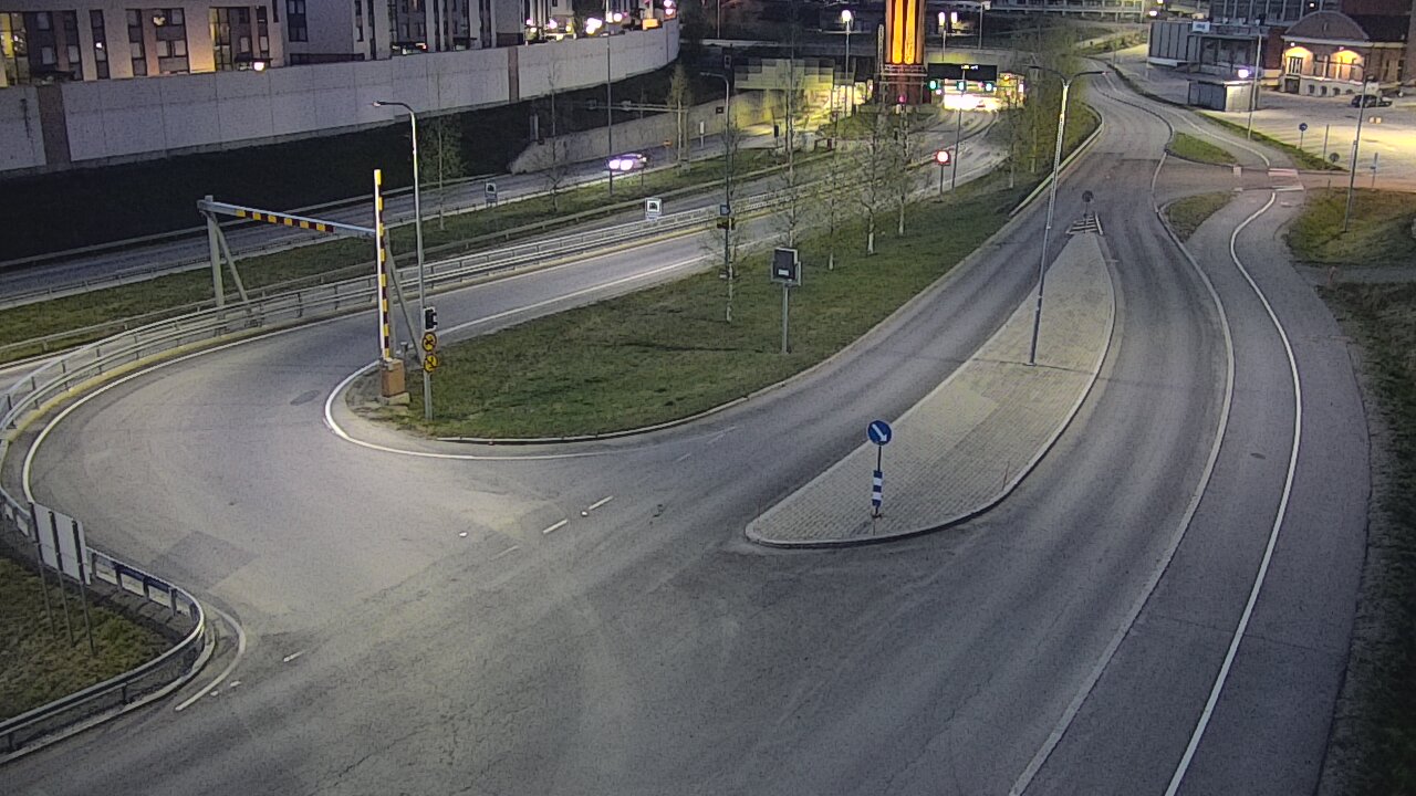 Weather Camera Image Road 12 Tampere, Rantatunnelin ramppi, west, Tampere, Pirkanmaa
