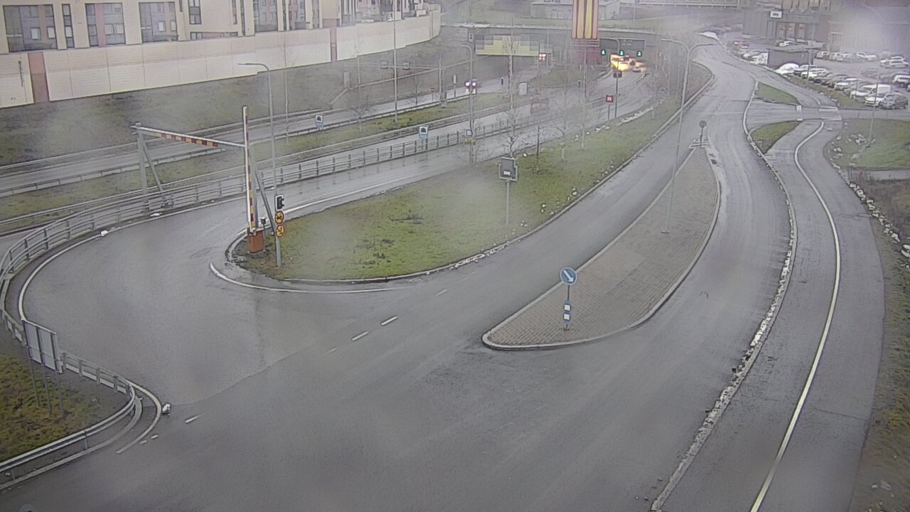 Weather Camera Image Väg 12 Tammerfors, Rantatunneli ramppi, väst, Tampere, Pirkanmaa