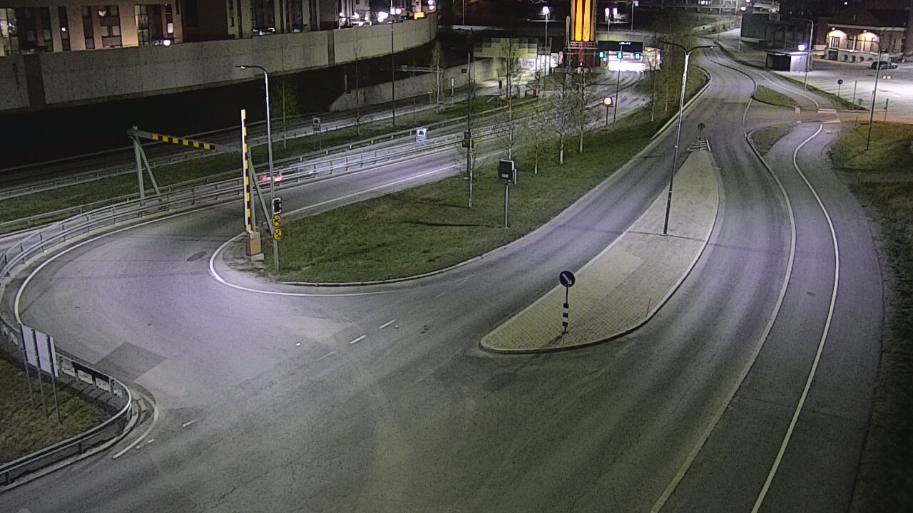 Weather Camera Image Road 12 Tampere, Rantatunnelin ramppi, west, Tampere, Pirkanmaa