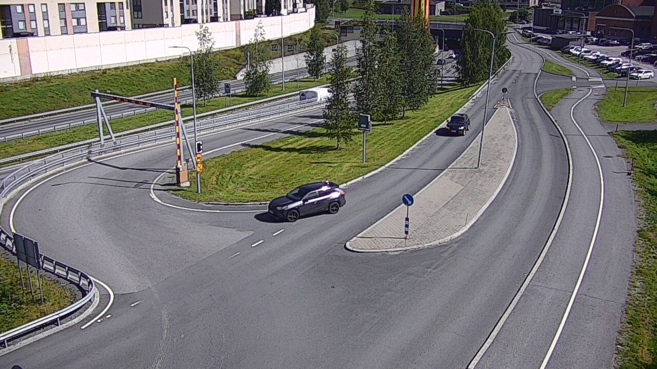 Kelikamerat Kuva Tie 12 Tampere, Rantatunnelin ramppi, länsi, Tampere, Pirkanmaa