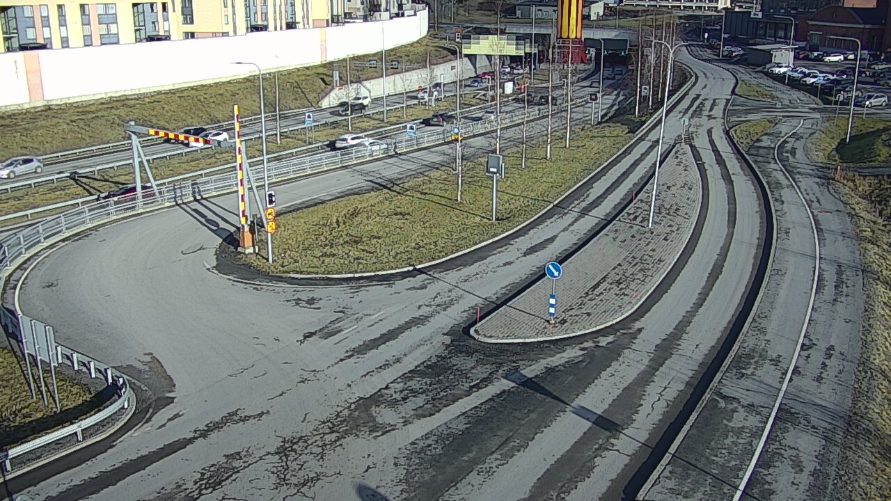 Kelikamerat Kuva Tie 12 Tampere, Rantatunnelin ramppi, länsi, Tampere, Pirkanmaa