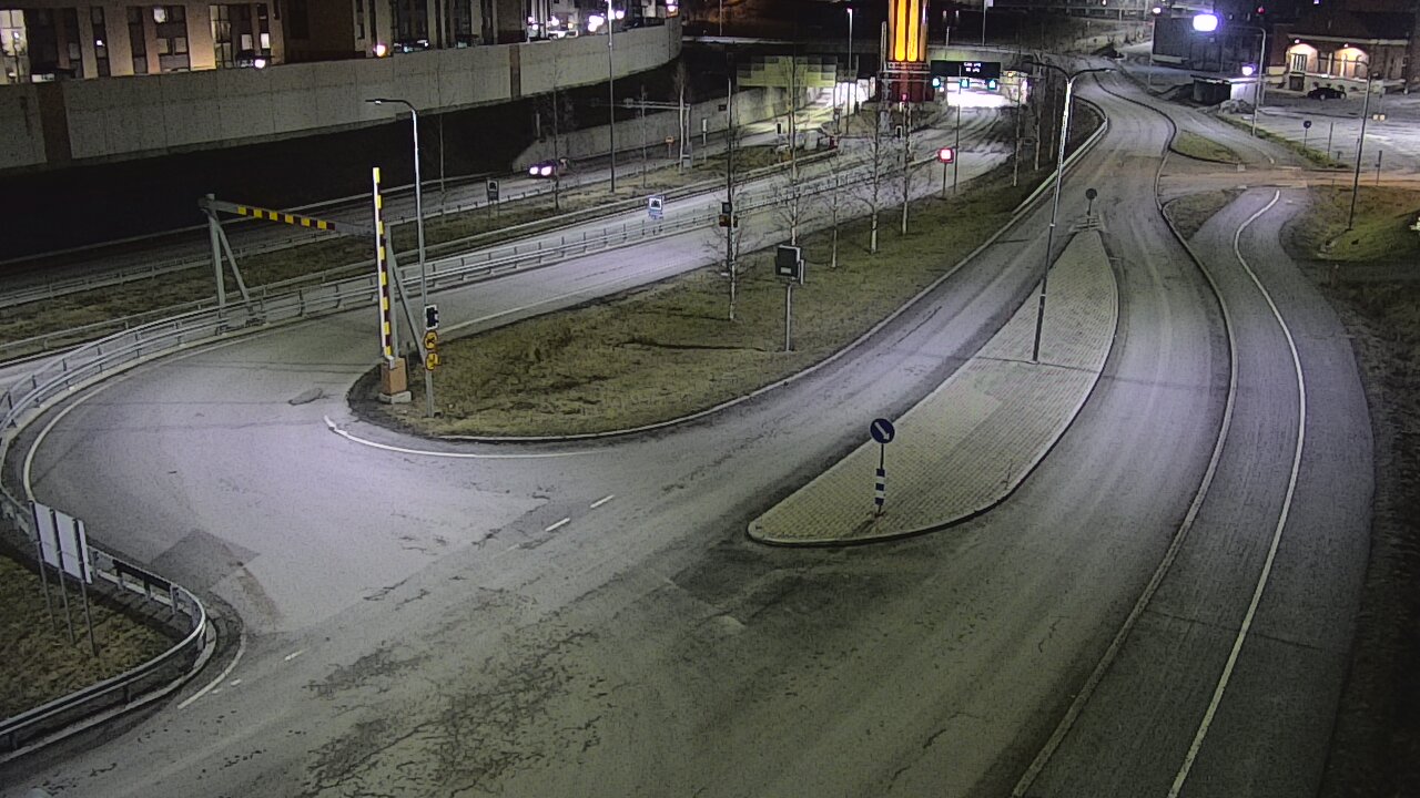 Kelikamerat Kuva Tie 12 Tampere, Rantatunnelin ramppi, länsi, Tampere, Pirkanmaa