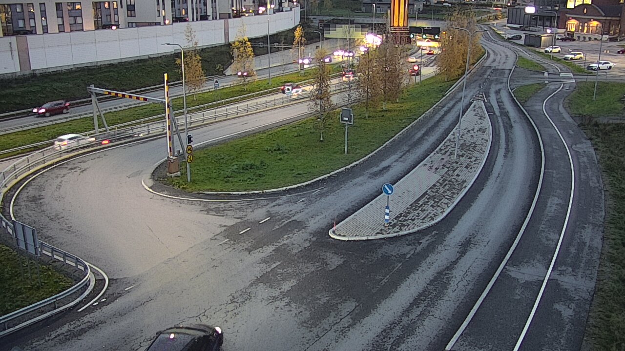 Kelikamerat Kuva Tie 12 Tampere, Rantatunnelin ramppi, länsi, Tampere, Pirkanmaa