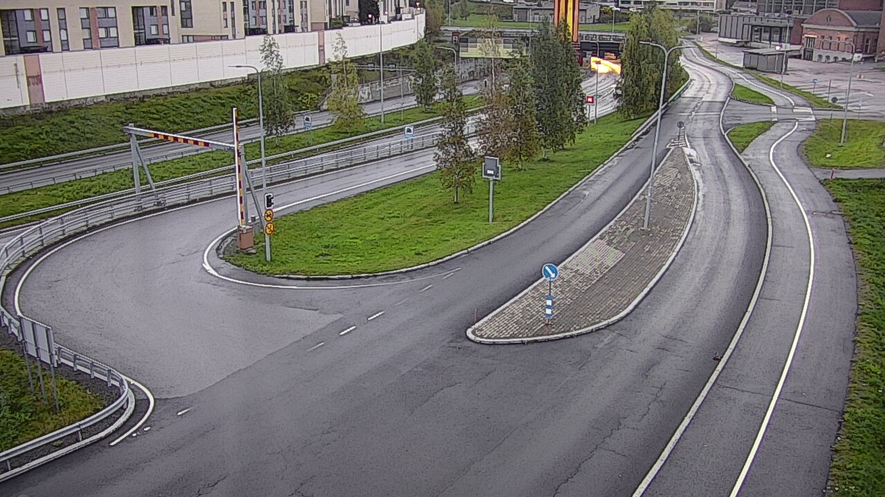 Kelikamerat Kuva Tie 12 Tampere, Rantatunnelin ramppi, länsi, Tampere, Pirkanmaa