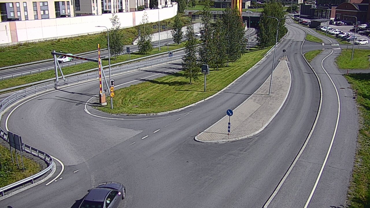 Kelikamerat Kuva Tie 12 Tampere, Rantatunnelin ramppi, länsi, Tampere, Pirkanmaa