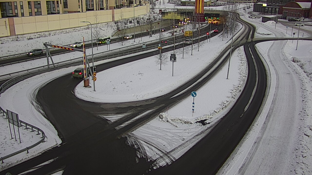 Kelikamerat Kuva Tie 12 Tampere, Rantatunnelin ramppi, länsi, Tampere, Pirkanmaa