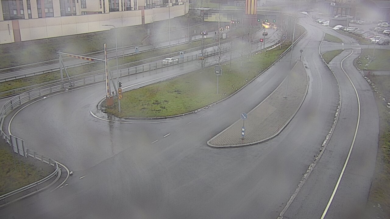 Weather Camera Image Väg 12 Tammerfors, Rantatunneli ramppi, väst, Tampere, Pirkanmaa