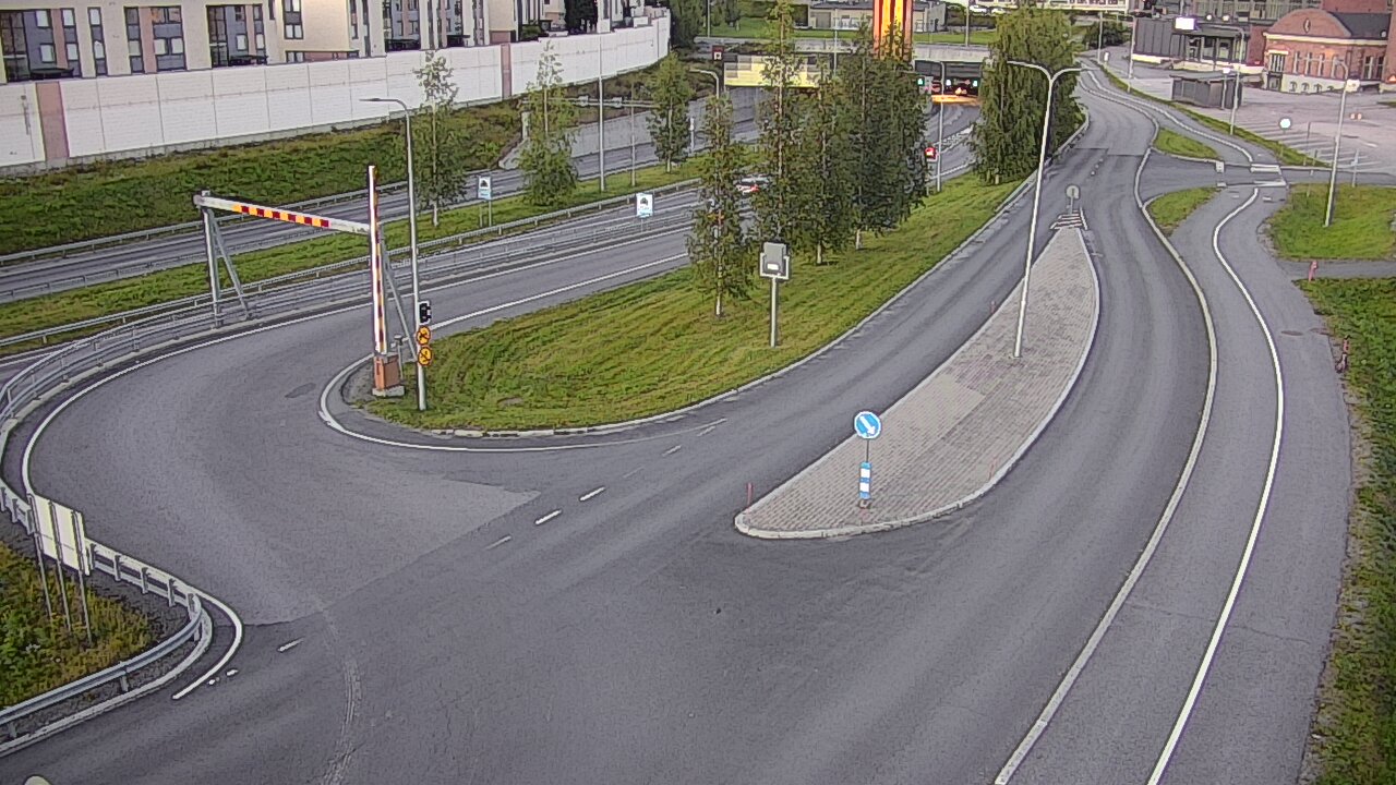 Kelikamerat Kuva Tie 12 Tampere, Rantatunnelin ramppi, länsi, Tampere, Pirkanmaa