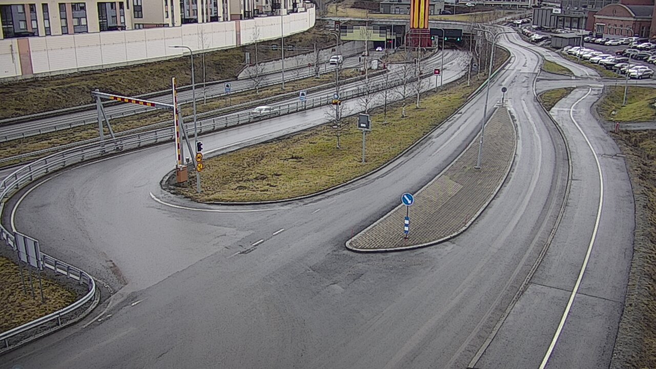 Kelikamerat Kuva Tie 12 Tampere, Rantatunnelin ramppi, länsi, Tampere, Pirkanmaa