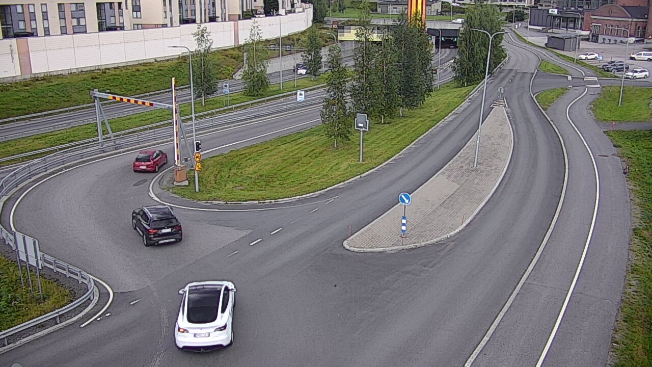 Kelikamerat Kuva Tie 12 Tampere, Rantatunnelin ramppi, länsi, Tampere, Pirkanmaa