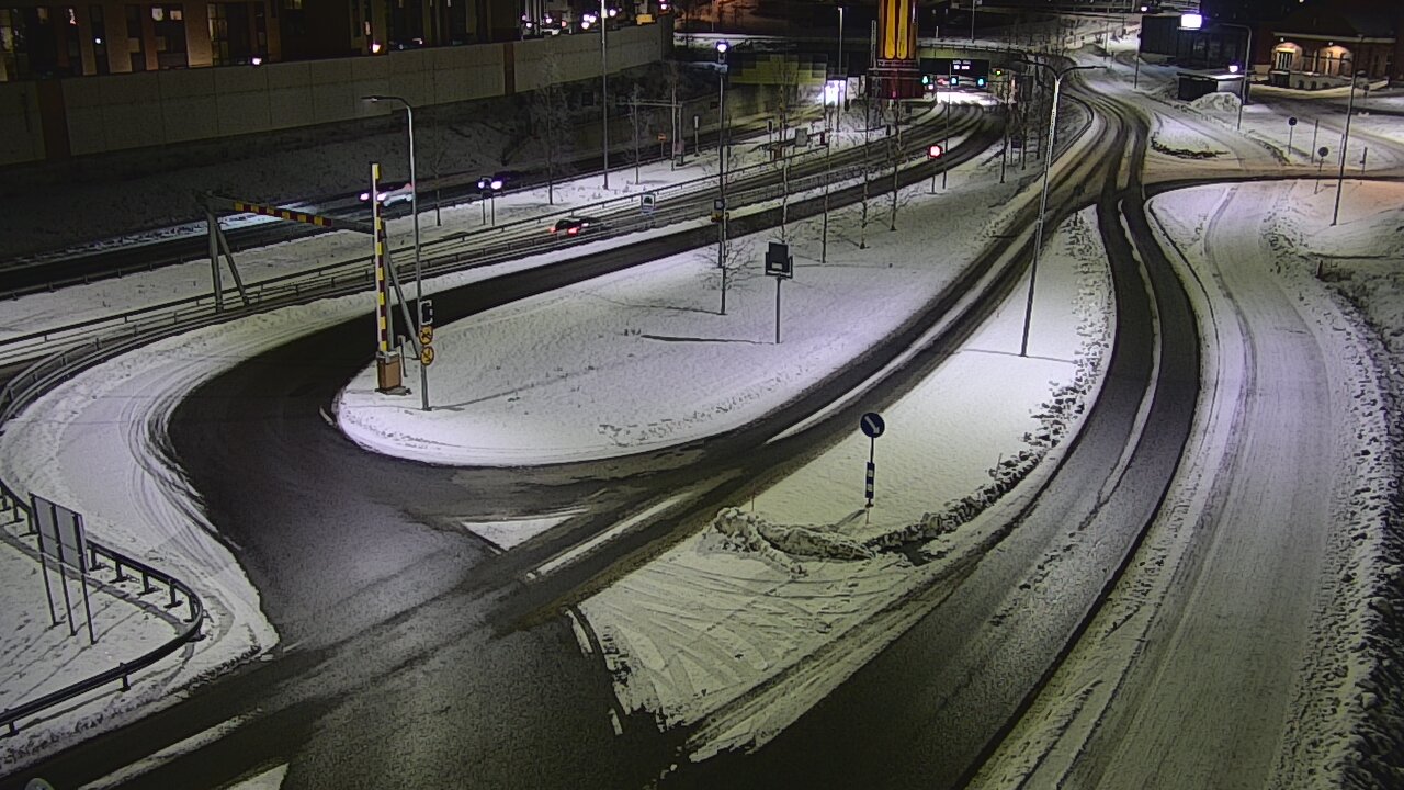 Kelikamerat Kuva Tie 12 Tampere, Rantatunnelin ramppi, länsi, Tampere, Pirkanmaa