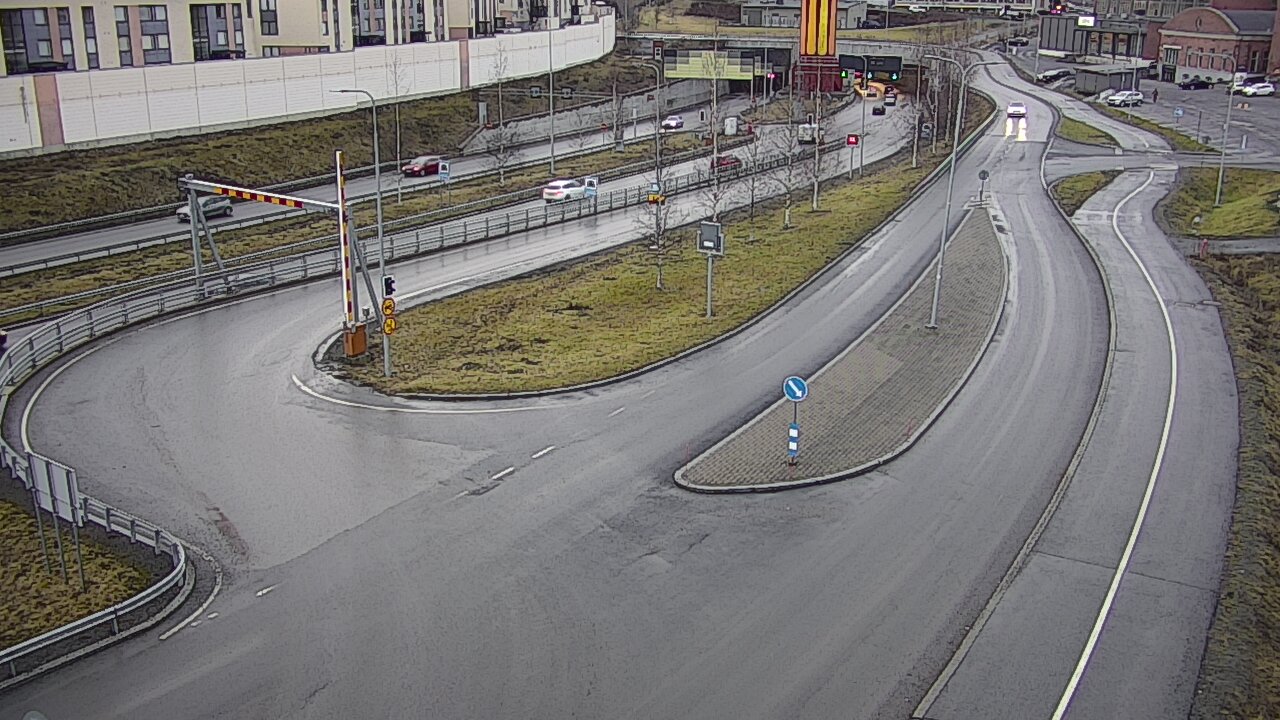 Kelikamerat Kuva Tie 12 Tampere, Rantatunnelin ramppi, länsi, Tampere, Pirkanmaa